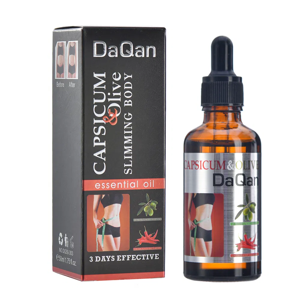 Revitalizing Natural Slimming Massage Oil for Targeted Fat Loss