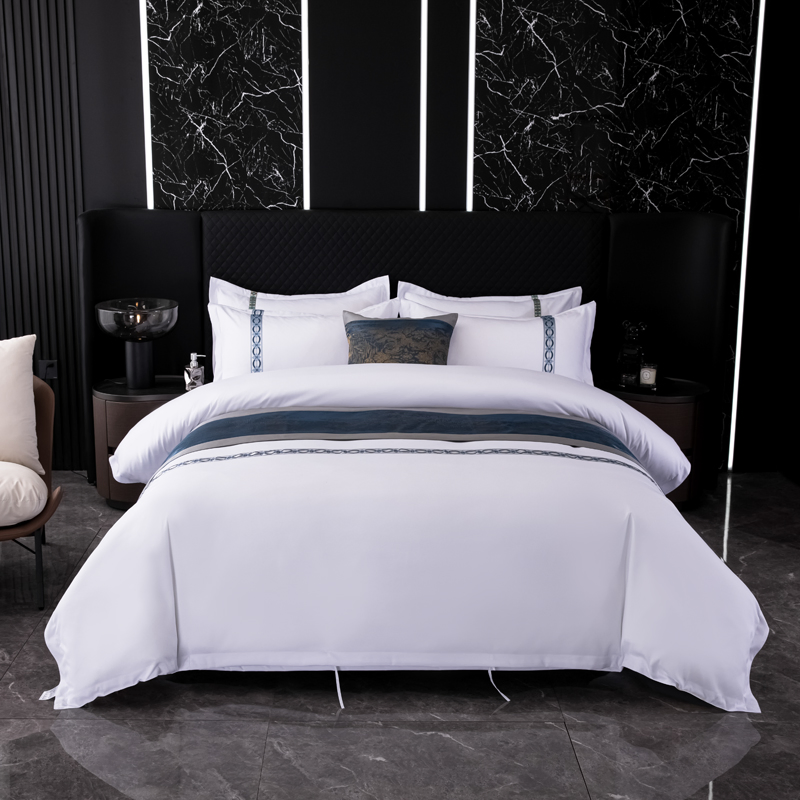 Home Textile Luxury Cotton Weaving Hotel White Wool White Luxury Bedding Duvet