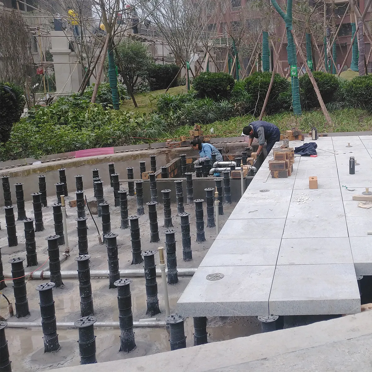 Premium Adjustable Decking Pedestal for Residential and Commercial Projects