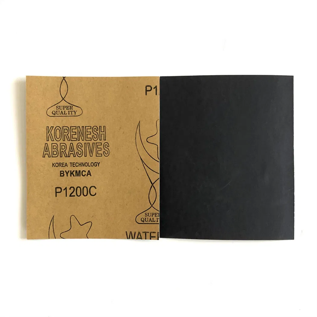 Наждачная бумага влагостойкая 230x280 мм, набор P60-P2000