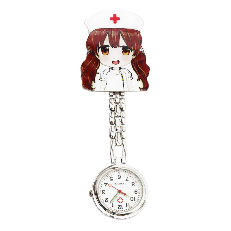 Best Selling Luminous Nurse Watch Cute Male Student Doctor with Wall Watch