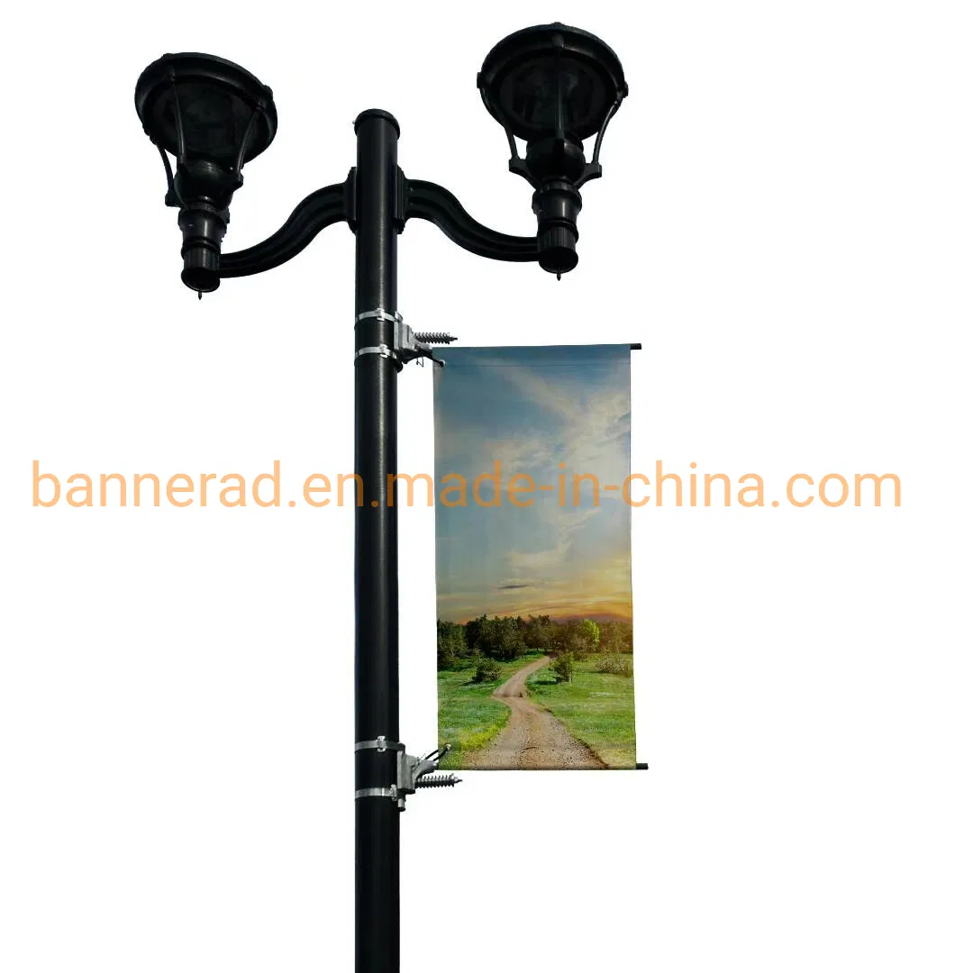 Outdoor Street Light Pole Advertising