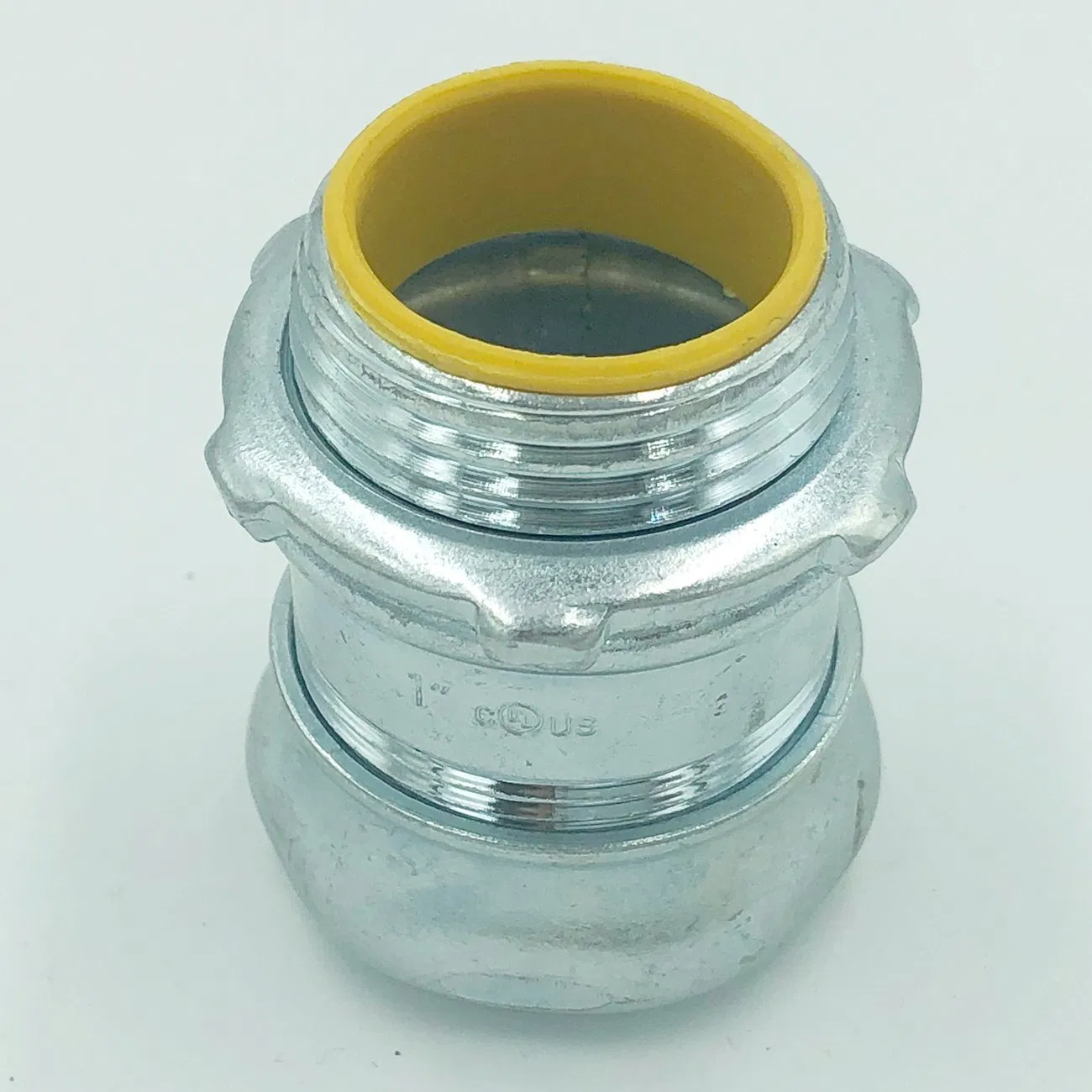 Steel Galvanized Conduit Fitting Pipe Fitting Aluminum EMT Connector Compression Type