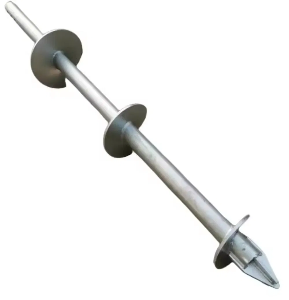 Винтовая свая горячего цинкования для фундамента