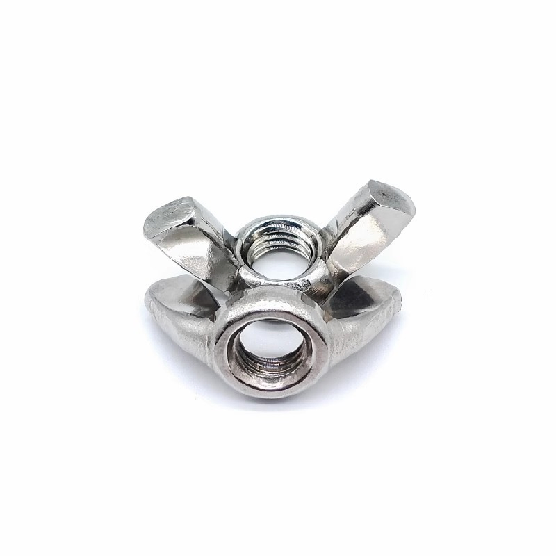 M6 316 Stainless Steel Steel Butterfly Nut/Wing Nut