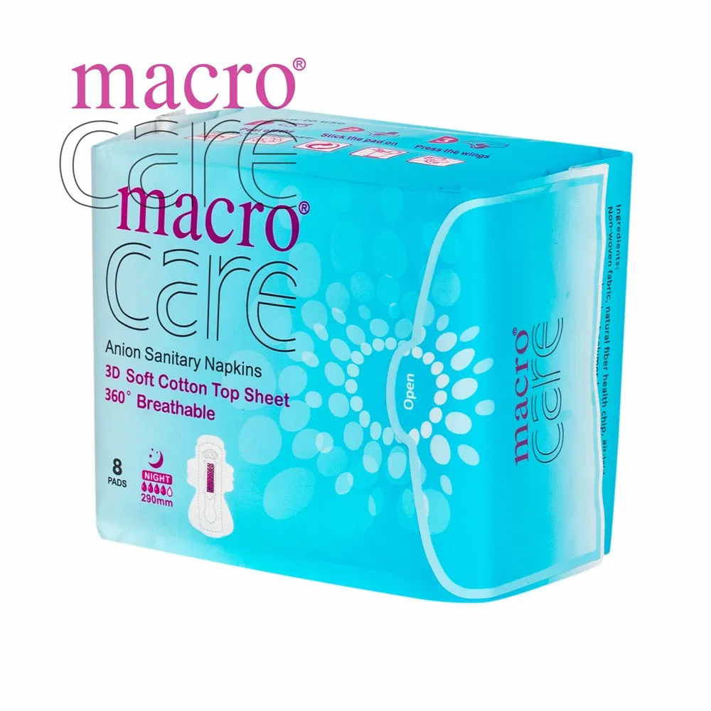 Lady Anion Feminine Sanitary Pads Manufacturer, Cotton Women Sanitary Pad Sanitary Napkins for Women