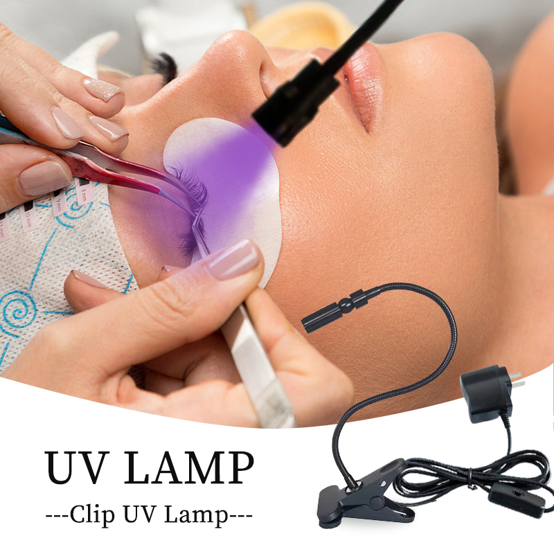 Wholesale Microwave Clip LED Lamp Private Label UV Eyelash Extension