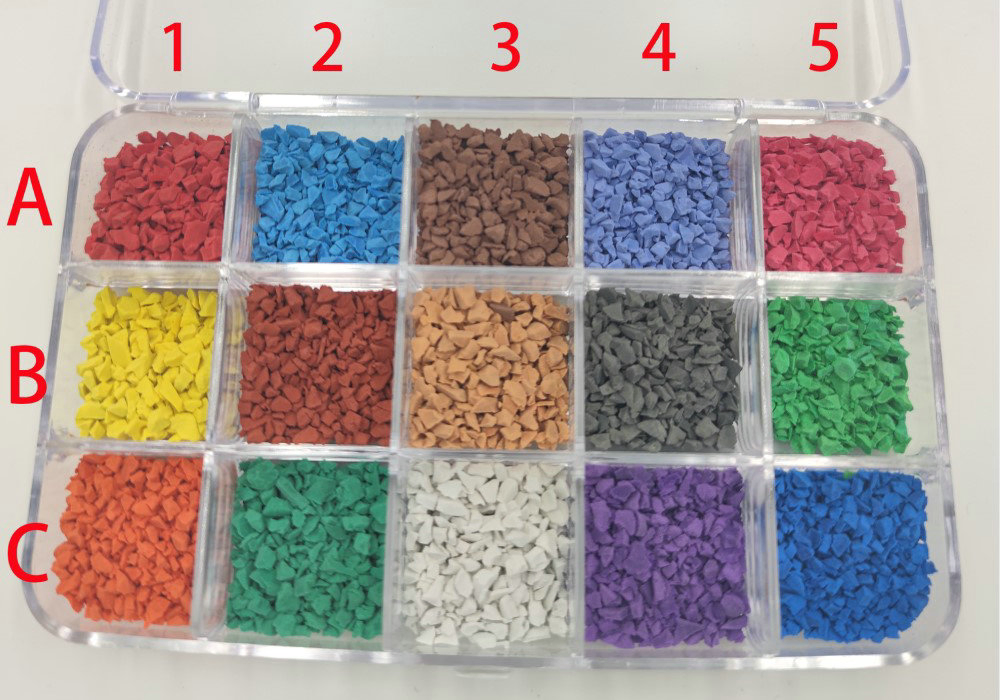 EPDM Manufacturing, Colored EPDM Rubber Granules/Scrap/Chips