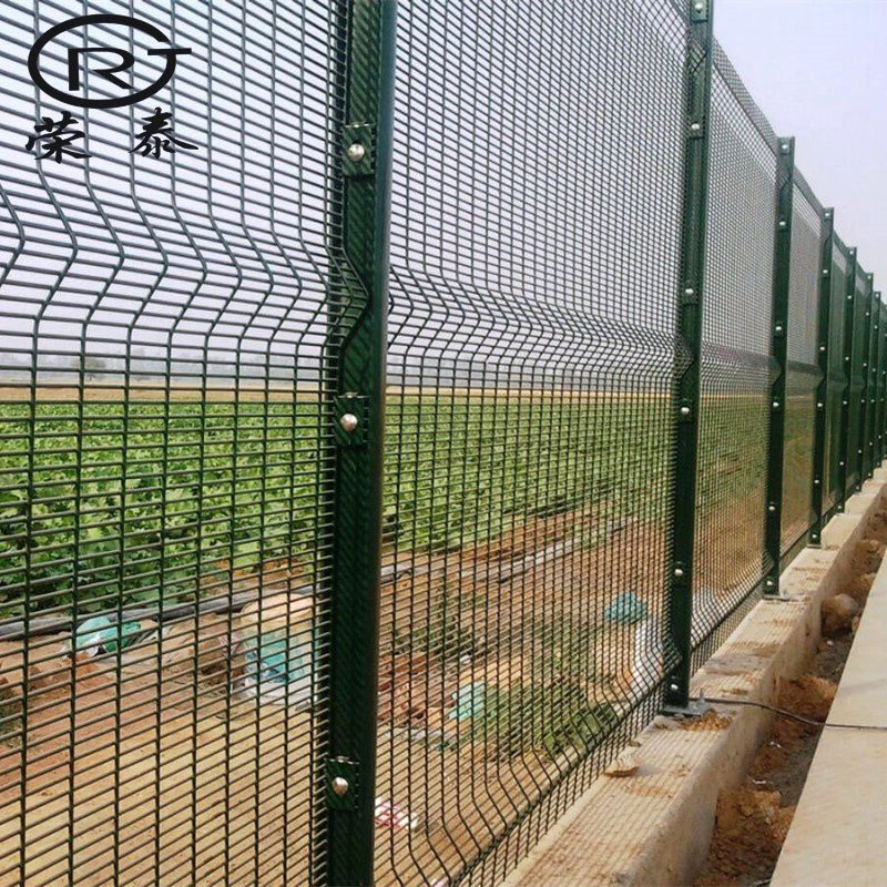 Construction Decoration 358 Anti-Climb Wire Mesh Fence Dense Mesh Fence High Security Fence