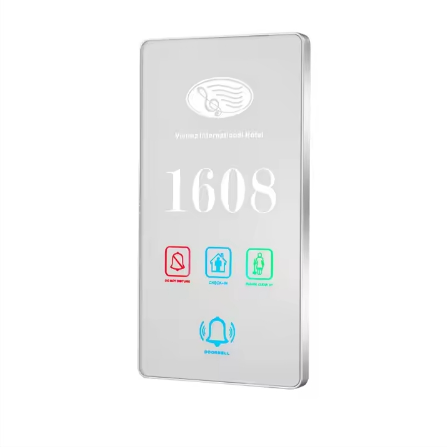 House Number Door Plates Hotel Switch Panel Modern Design Doorbell Panel