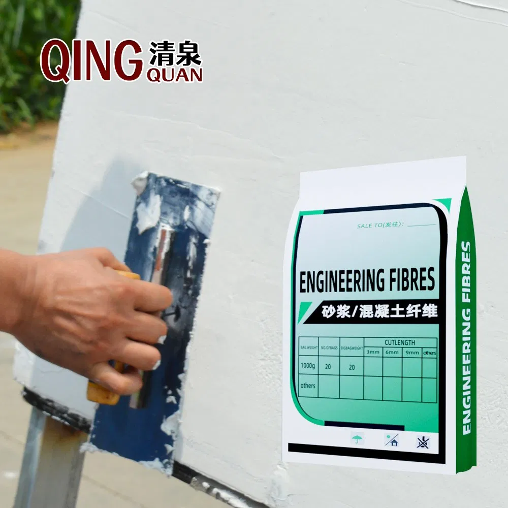12mm Reinforced Cement Monofilament Polypropylene PP Staple Fiber for Building and Construction