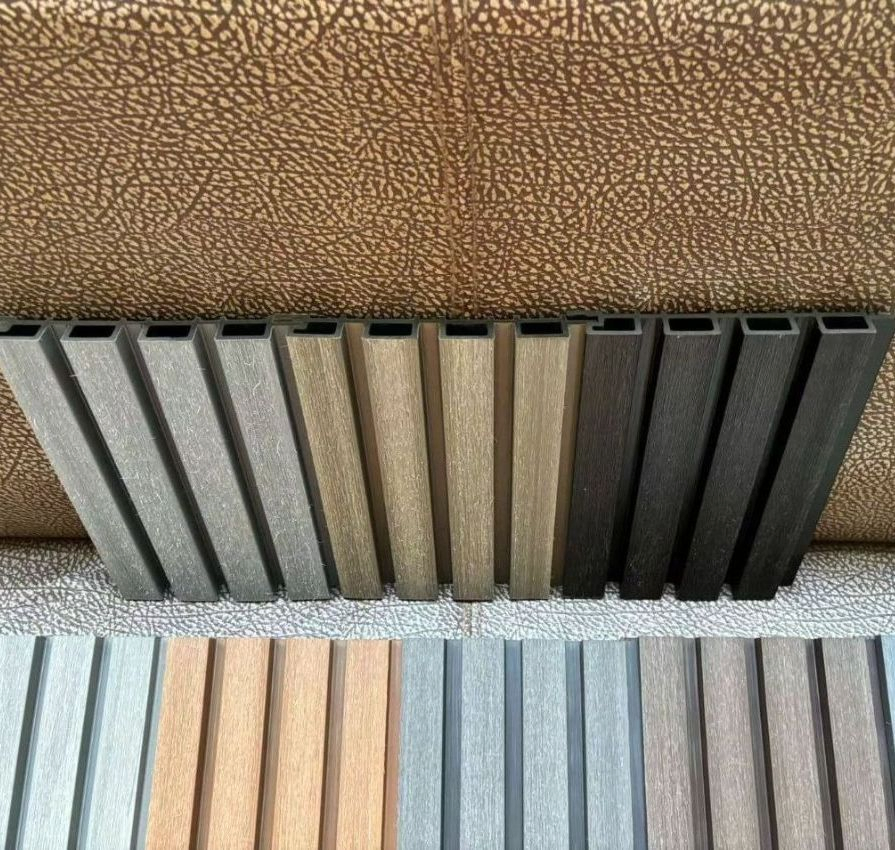 Outdoor WPC Eco-Friendly Waterproof Fireproof UV Resistance and Aesthetically Plastic Composite Cladding Fence Panel
