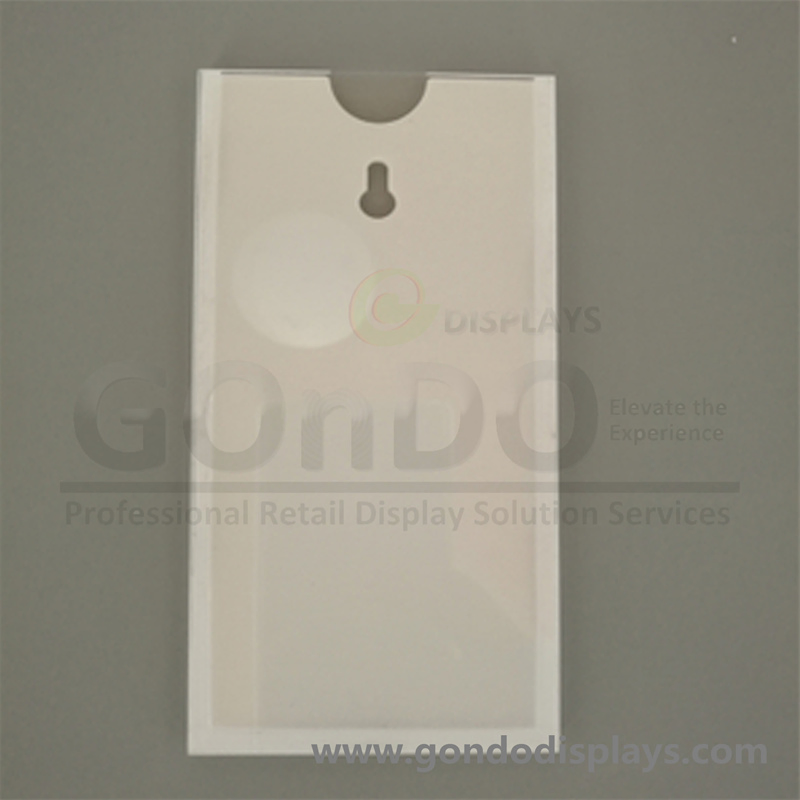 Supermarkt Metal Frame Clear Acrylic Price Holder Label Tag