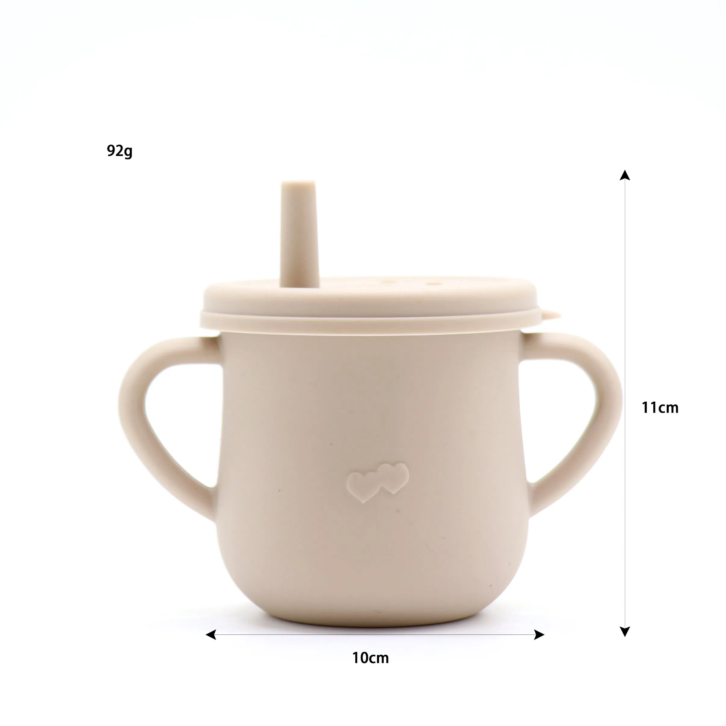 Food Grade Silicone Baby Kids Feeding Set with Bowl, Cup, Bib