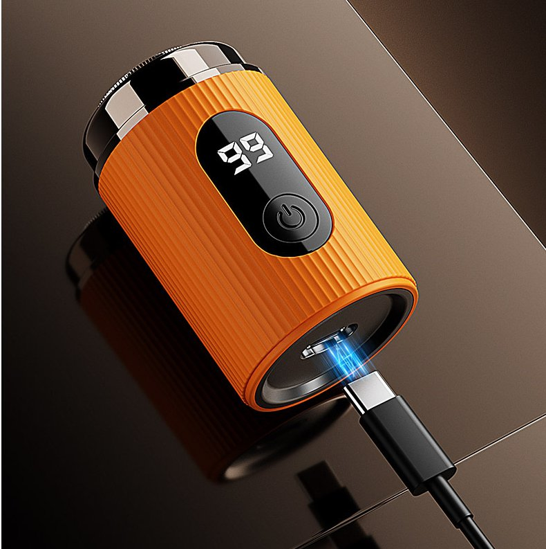 Smart Mini Portable Electric Shaver for on-The-Go Grooming