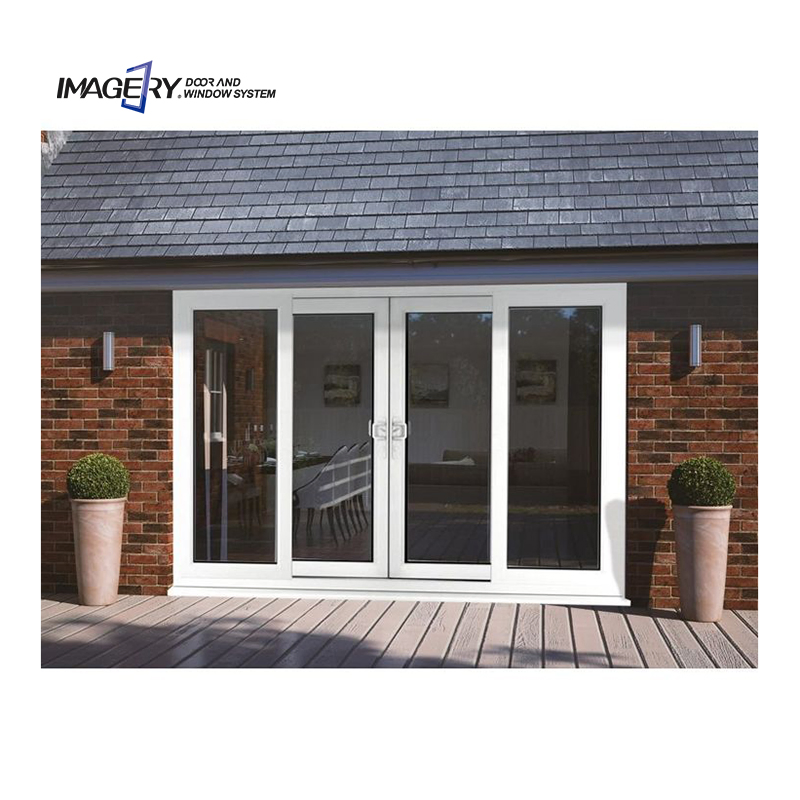 China Factory PVC/UPVC Glass Interior Sliding Doors for House