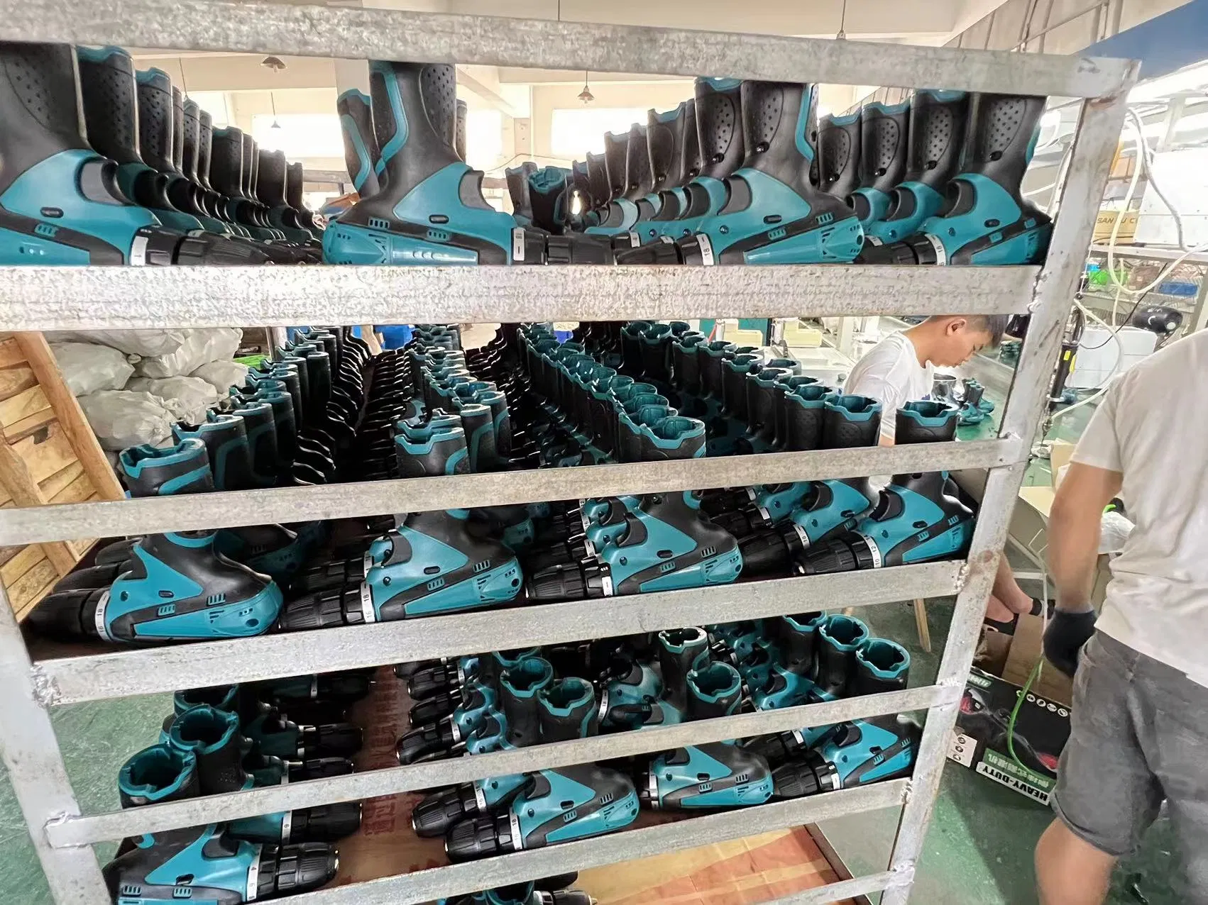 550W Cordless Power Tool Electric Drill Set Box Hand Drilling Machine