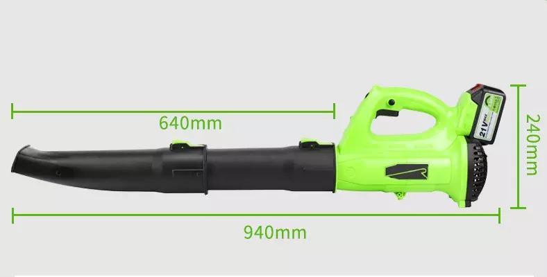 21V Wholesale Garden Power Tools Portable Cordless Electric Lithium Battery Snow Blower