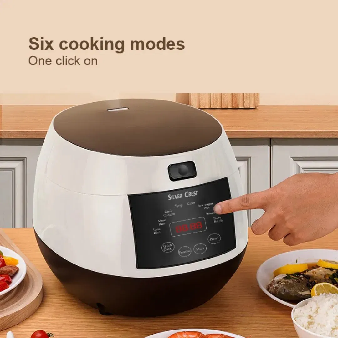 China Factory 5L Smart Rice Cooker Digital Multifunction Rice Cooker Multi Purpose Intelligent electric Rice Cooker Wholesale Price