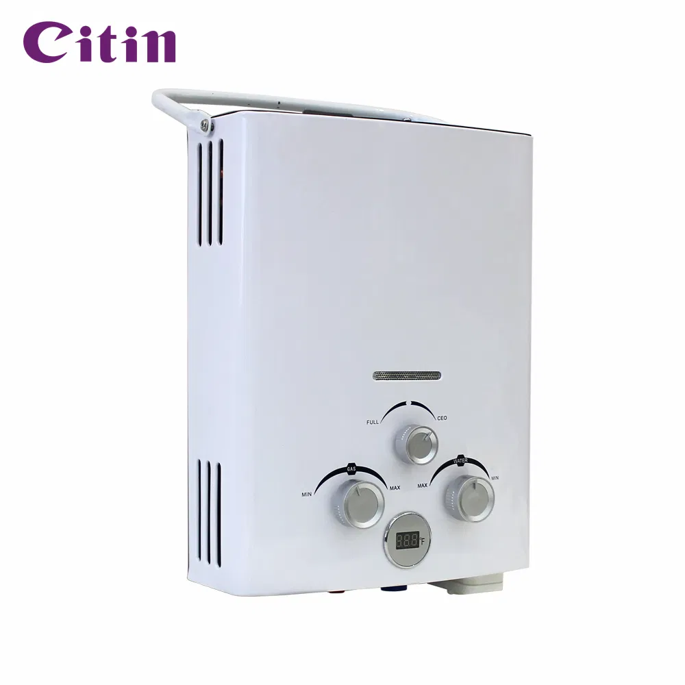 Compact Knob Control Gas Water Heater for Outdoor Adventures Gas Water Heater