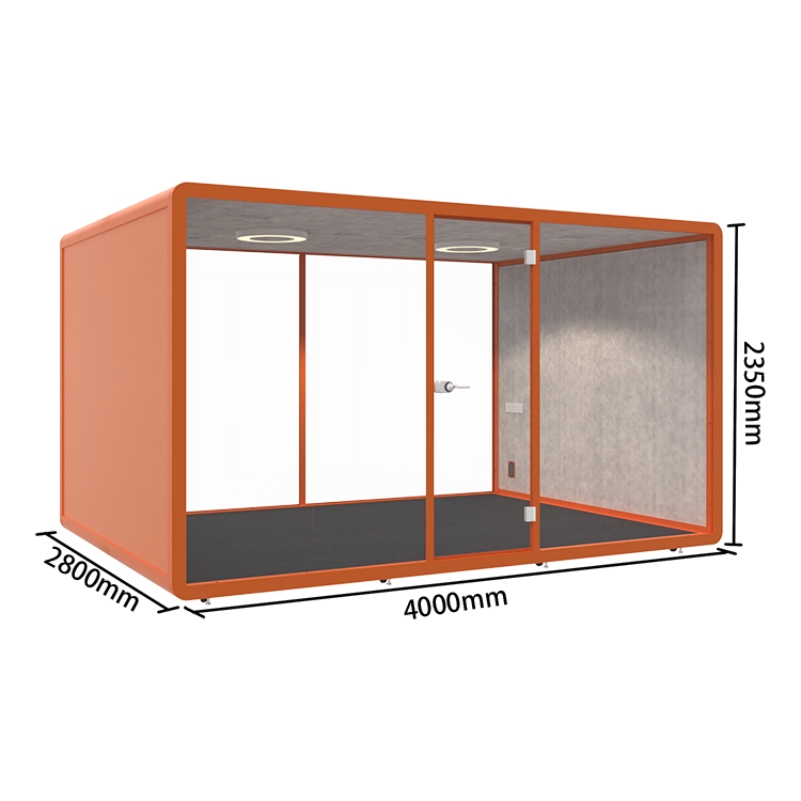 Acoustic Silence Booth for Libraries with Patented Design and High Density Panels