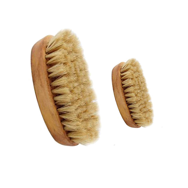 Top Exporter Good Price Wooden Men Beard Brush Set