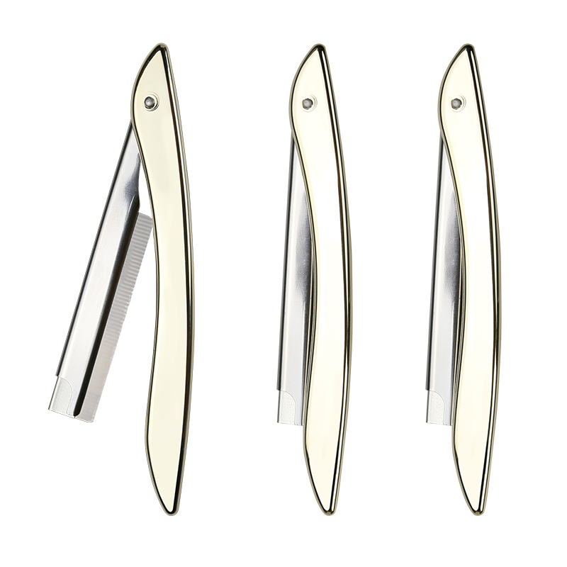 Precision Facial Hair Trimmer with Dual Razor Blade Technology