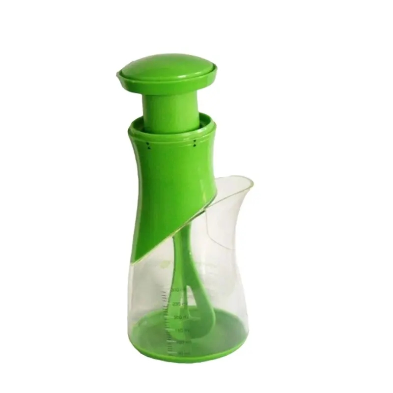 Plastic Salad Blender Sauce Dressing Mixer Salad Shaker Container with Measurement Marks