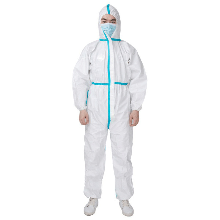 Disposable Coverall SMS Non-Woven Protective Cloths/Coverall