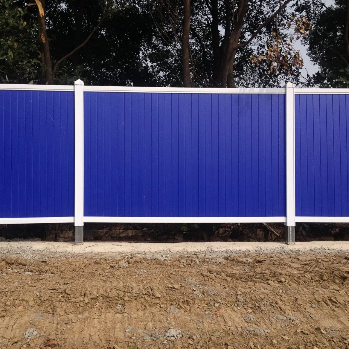 Quick Assembly Modular Site Hoarding Panel System Temporary Construction Fence for Easy Installation