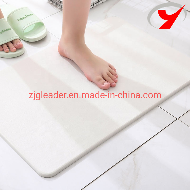 Bathroom Fashion Japanese Diatomite Absorbent Bath Mat
