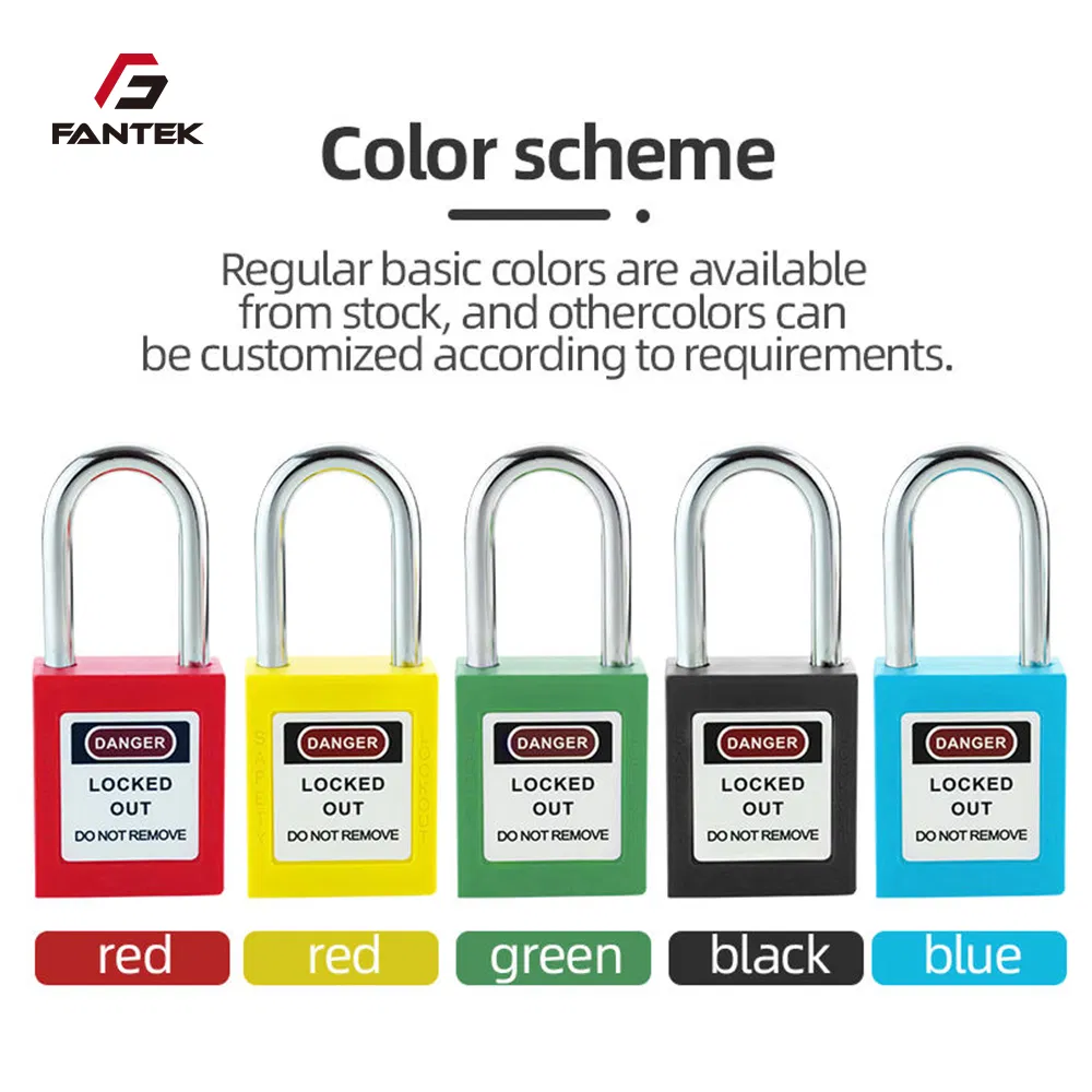 Fantek Padlock - 1 Set Box 100 Sets Heavy-Duty Design