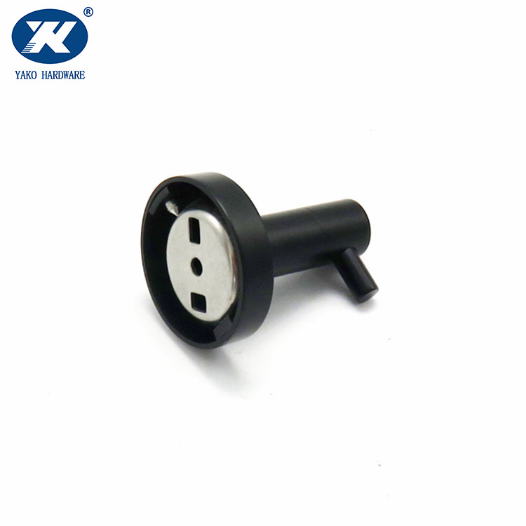 Крючок для полотенец матовый черный, нержавеющая сталь