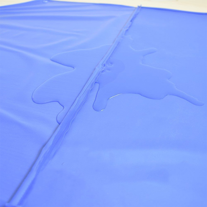 Blue 110*80cm Waterproof Chemical Anti Oil Acid Alkali Industry PVC Apron En 13034
