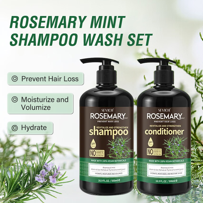 Rosemary Shampoo and Conditioner High End Custom Rosemary Oil Mask Organic