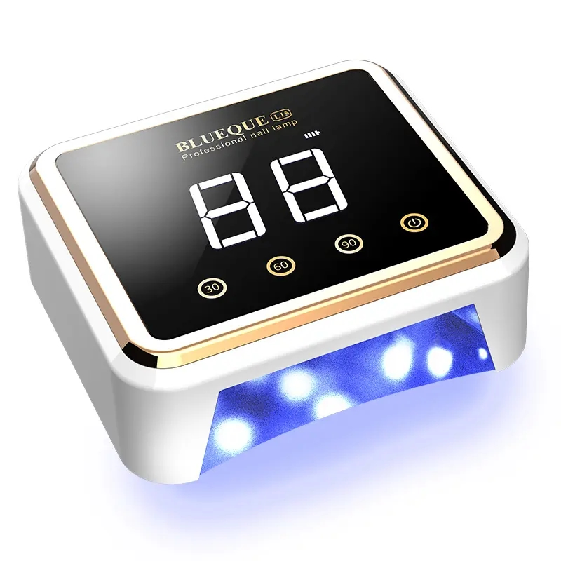 2025 New Rechargeable Quick Drying Powerful Nail Gel Dryer UV Nail Lamp