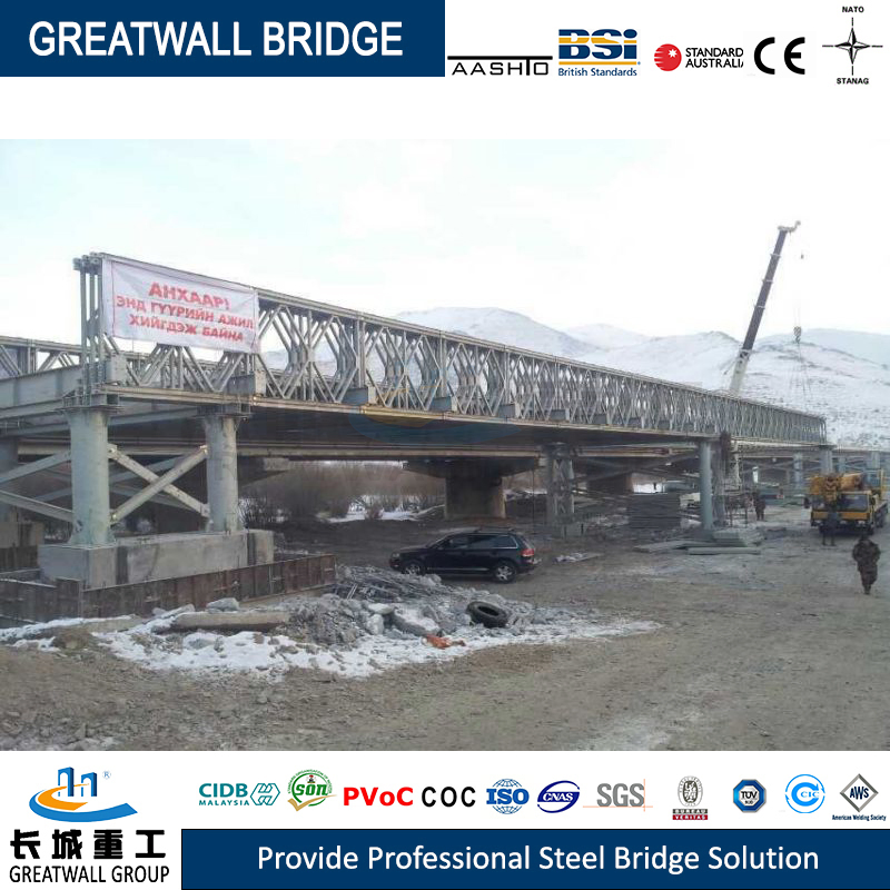 HD200 Steel Bridge Utilizes a Monolithic Wind-Resistant Tie Rod to Improve Stability