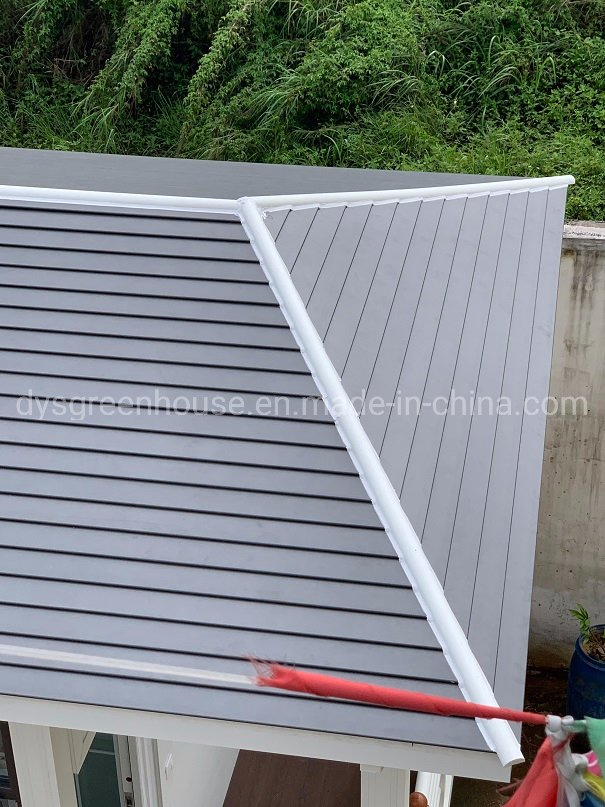 Dys Garden Aluminum Structure Sunroom, Recreation House with Tempered Glass