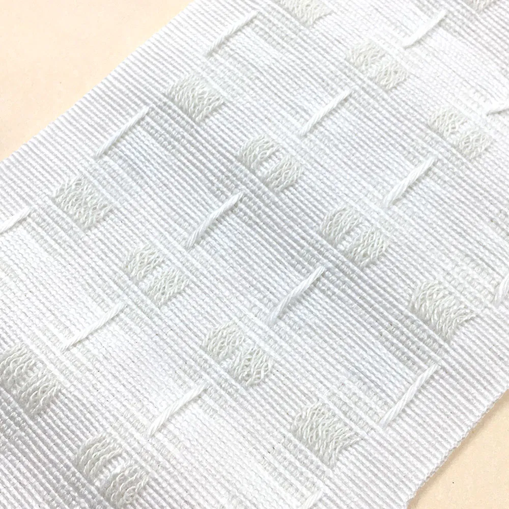 Best Sale Non- Woven Curtain Tape 50mm Wave Curtain Tape