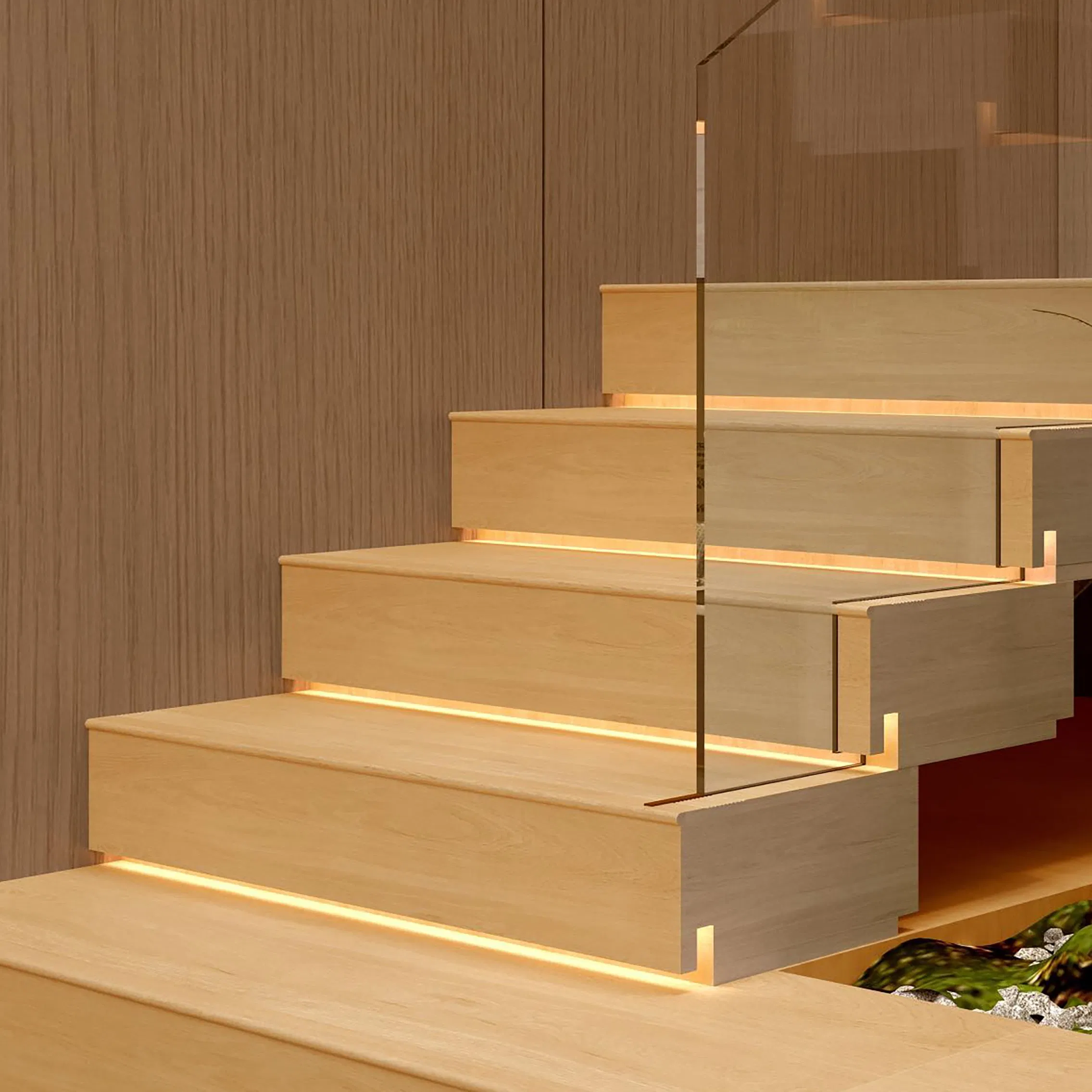 Super Strong Porcelain Stair Tile with Exceptional Wear Resistance Feature