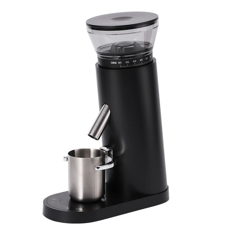 40mm Titanium Burr Electric Coffee Grinder Machine, 19 Gears Thickness Adjustment Coffee Beans Grinder for Drip, French Press & Cold Brew