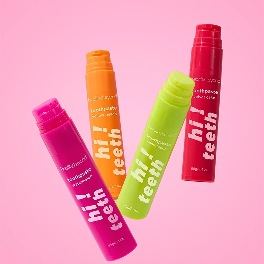 Pure and White Cheap Toothpaste Dentifrice Watermelon Fragrance Whitening Tooth Cleaning Toothpaste