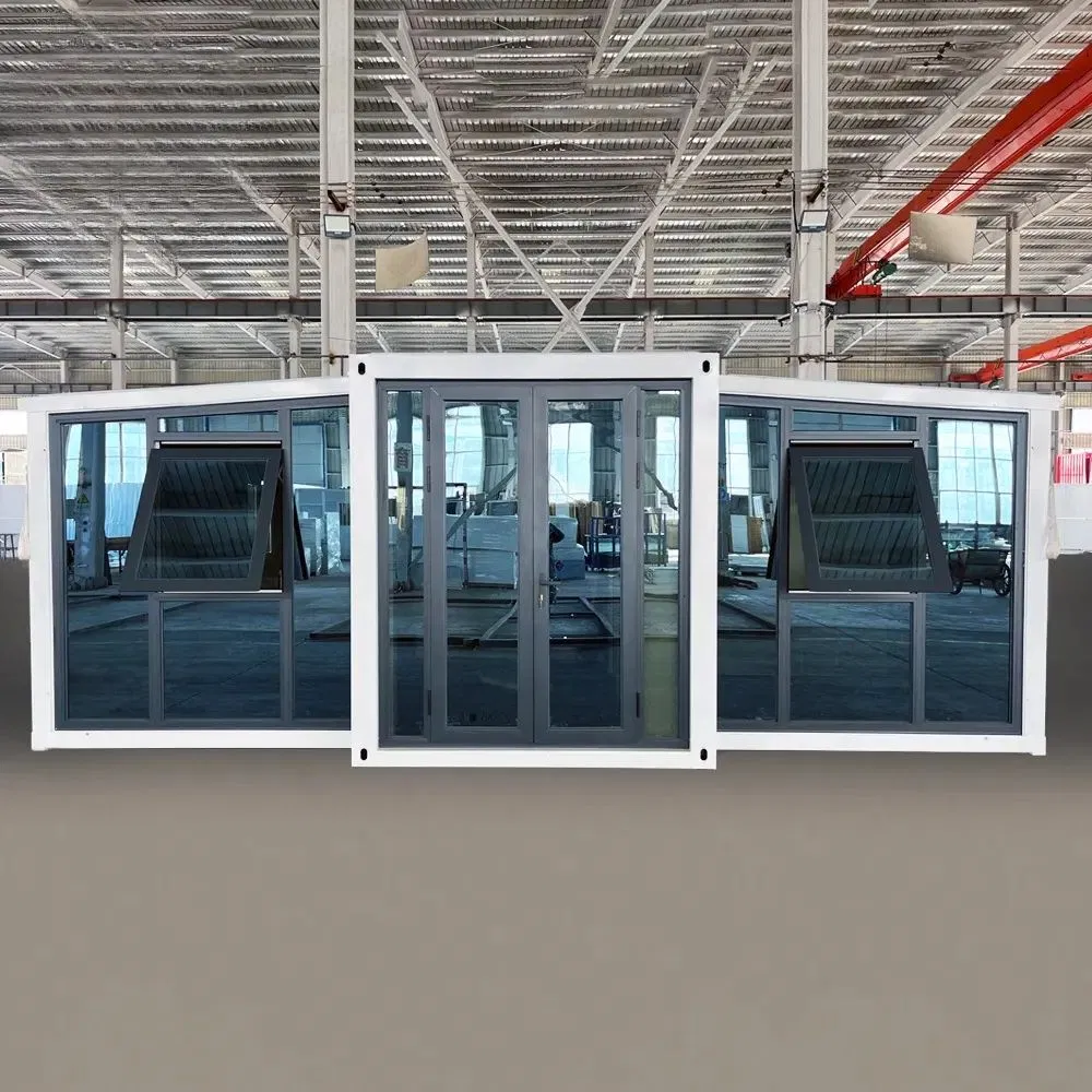 Modern Light Steel Luxury Collapsible Expansion Flat Pack 20 Feet 40 Feet Villa Prefabricated Container House