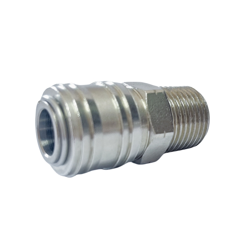 Customizable Lead-Free Copper-Nickel Plated Pneumatic Accessories Garden Air Gun Quick Coupling
