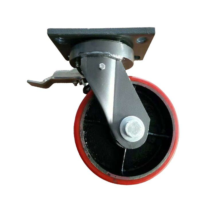 Lahoo New Style ISO Shipping Sea Container Caster Wheels with Brake