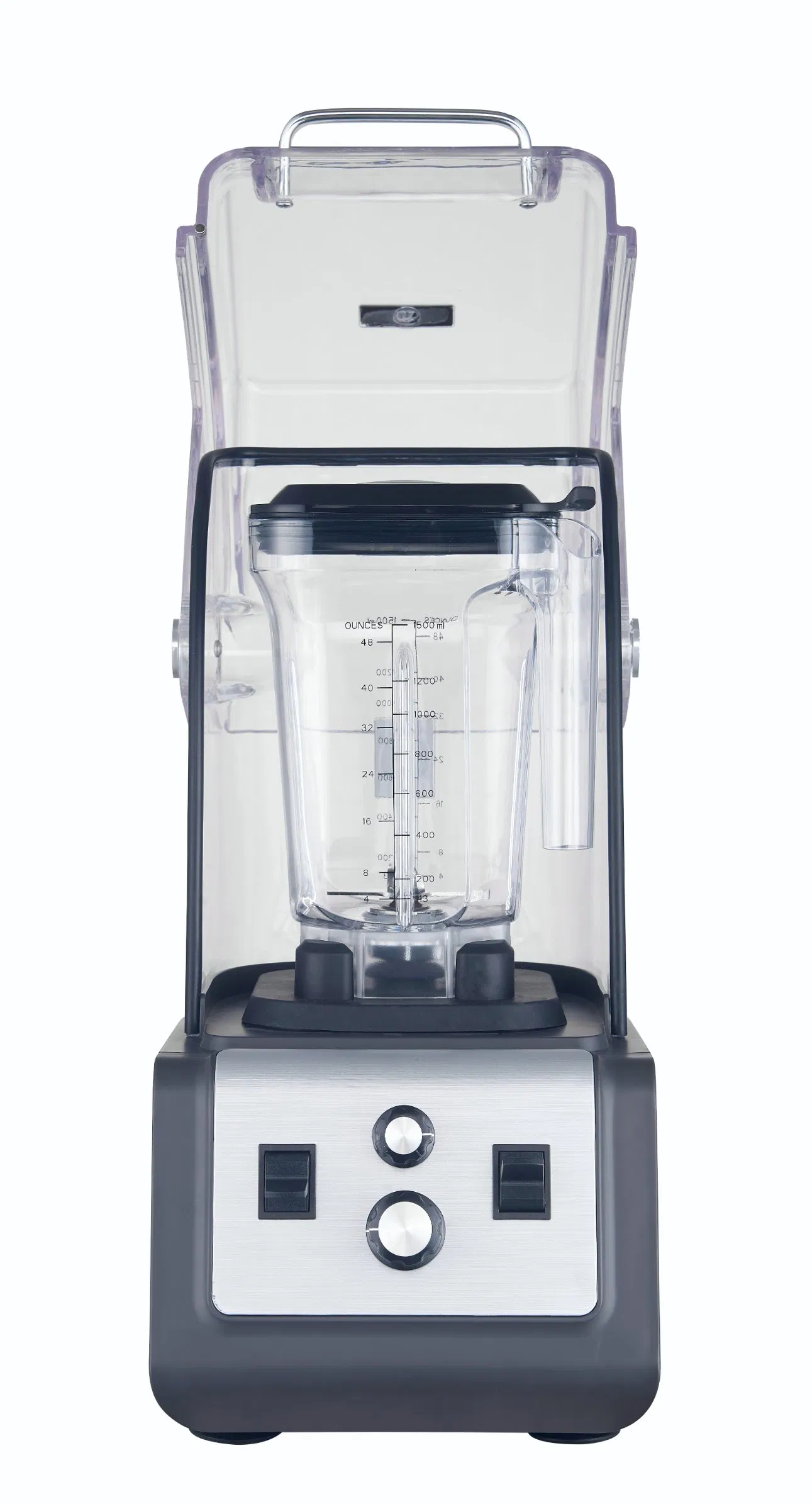 High Speed Quiet Kitchen-Electronics Commercial Food-Blender Smoothie Mixer for Bars