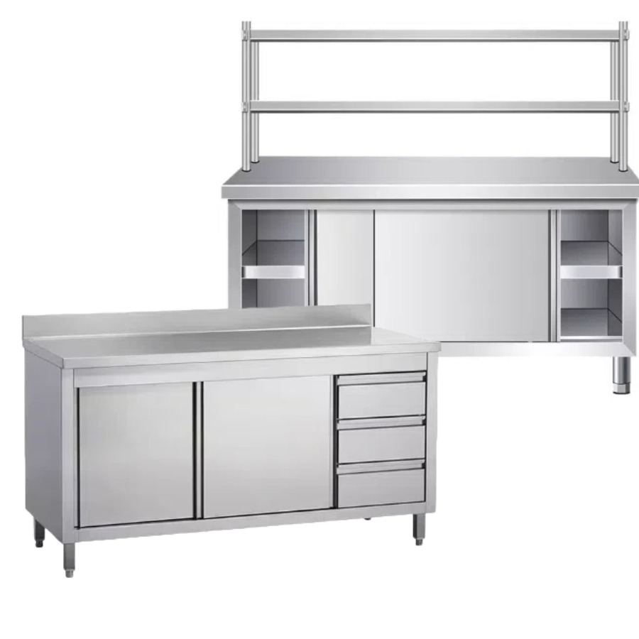 Stackable Stainless Steel Cupboard Optimizes Warehouse Space