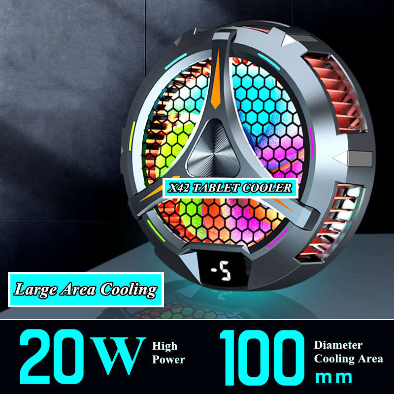 Magnetic Fast Cooling Fan Cooler for Pubg Game Live for iPad Game Cooler Radiator Coolor for Tablet Semiconductor