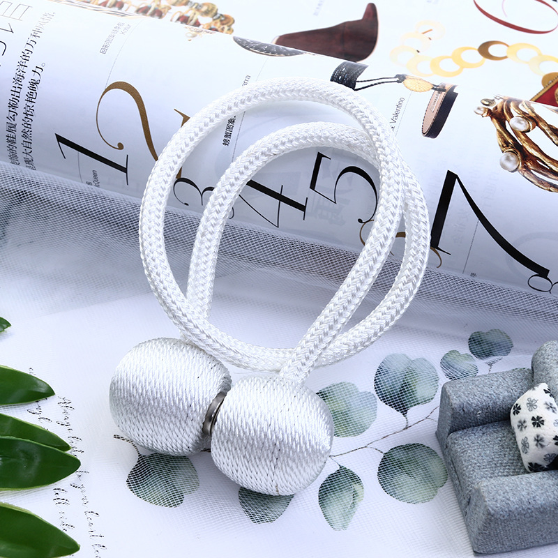 Custom Curtain Tieback Nail Free Solid Magnetic Curtain Tiebacks