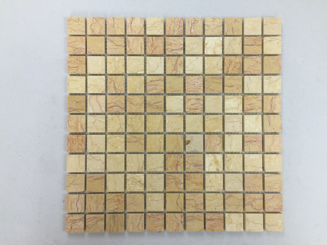 Мозаичная плитка из мрамора Savy Light Geo, 30x30 см